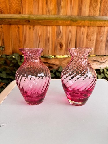 Pair vintage caithness - pair, of