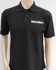 SECURITY POLO - QUALITY SHIRTS Doorman Bouncer T-Shirt Uniform T-shirt S to 4XL