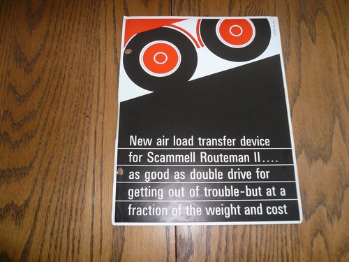 Scammell routeman truck - scammell,
