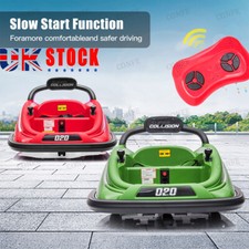 Kids Ride On Spin Bumper Car Children's Waltzer Cars Remote Control LED Music