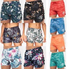 Men's Crosshatch Floral Swim