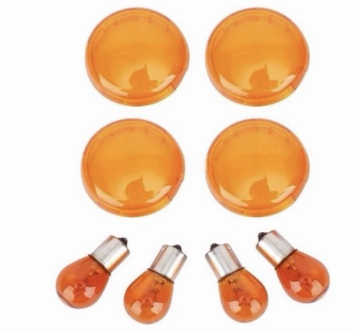 Amber bulb smoke lens - amber,