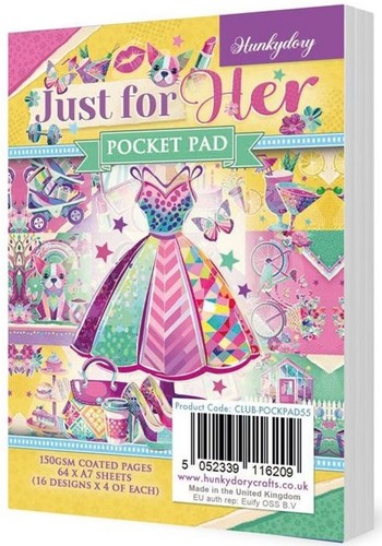 Hunkydory pocket pad new - pocket, *new*