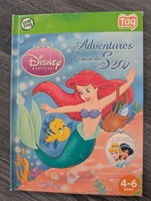 Leap Frog Disney Princess Adventures Under The Sea Tag Reader Book - Ariel