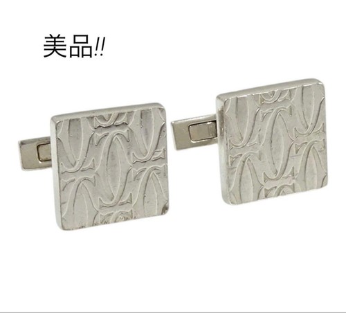 Cartier cufflinks silver - cartier,
