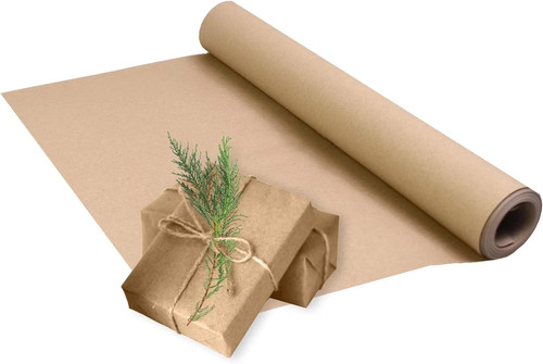 Strong brown kraft wrapping - brown,