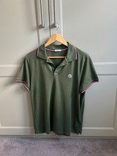 moncler short sleeve polo L
