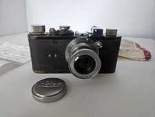 Leica 1 Model  Elmar 5cm Camera with Case, Body No. 25783 1930