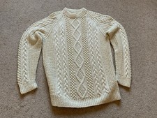 Vintage Arran Knit Jumper In
