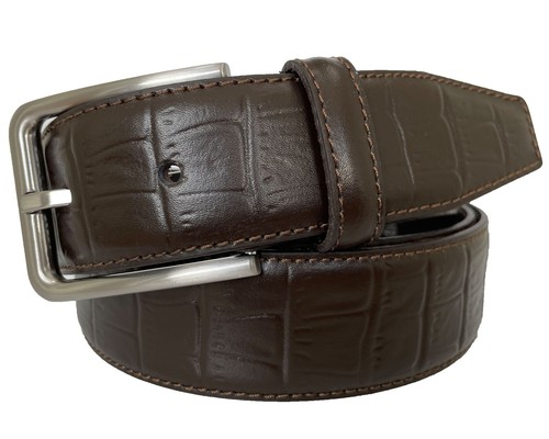 Mens italian leather belt - italian,