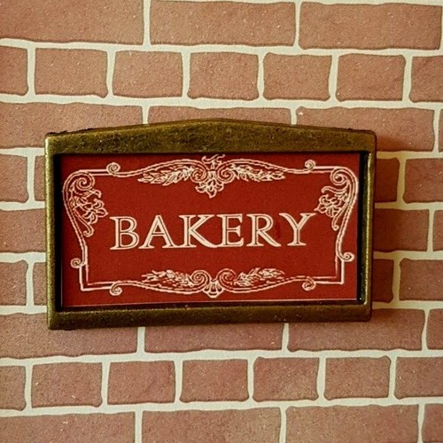 Bakery metal shop sign - bakery,