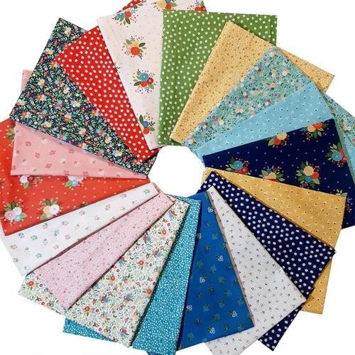 Makower amelia floral cotton - makower,