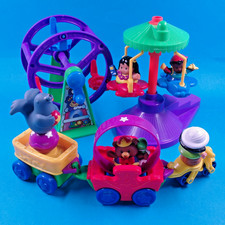 Fisher Price Fun Park Fairground - Ferris Wheel – Aeroplane Ride – Animal Wagons
