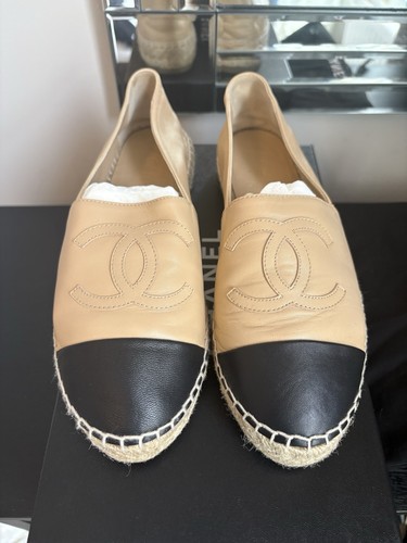 Chanel beige and - beige, black