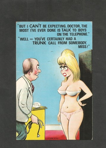 Comedy postcard bamforth comic - comedy,