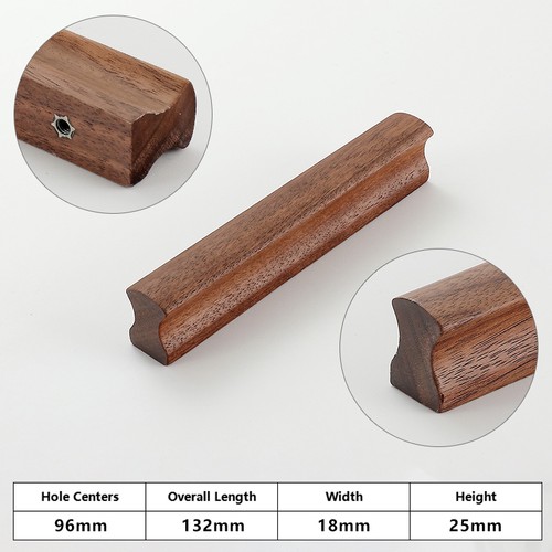 Wooden cabinet handles - wooden, door