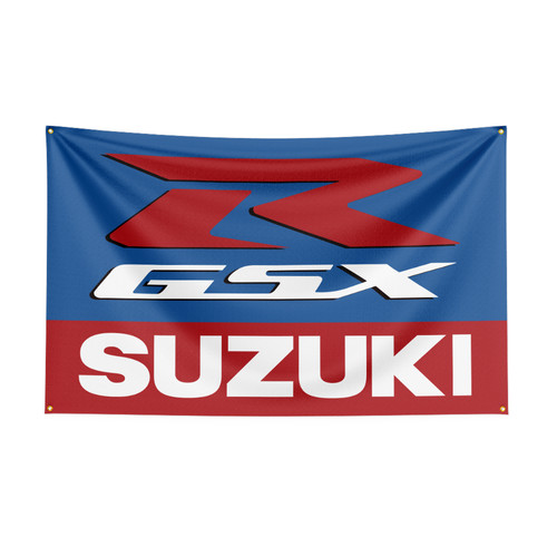 Suzuki logo banner flag - suzuki,
