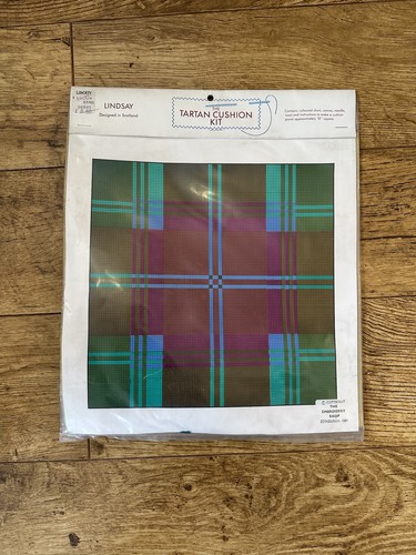 Vintage the tartan cushion - vintage,