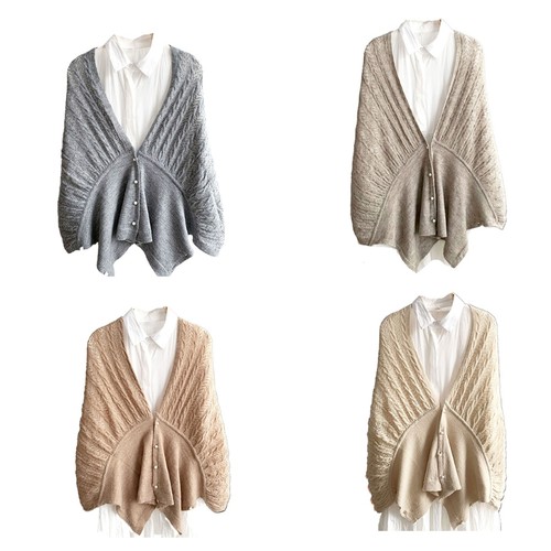 Batwing shawl for - shawl, open