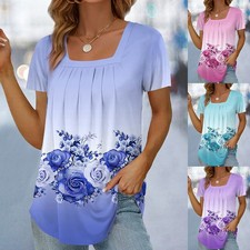 Plus Size 26 Womens Floral