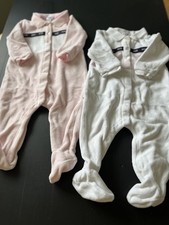 Ted Baker Girls Baby Grows 6mths X 2
