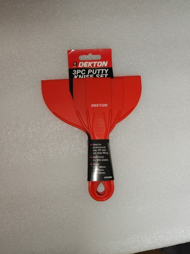Putty knife set plastic - set,