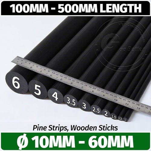 Wooden dowels 10cm 50cm - wooden,