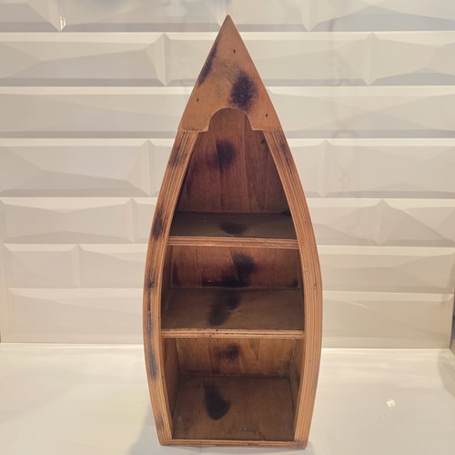 Vtg wood canoe - vtg,