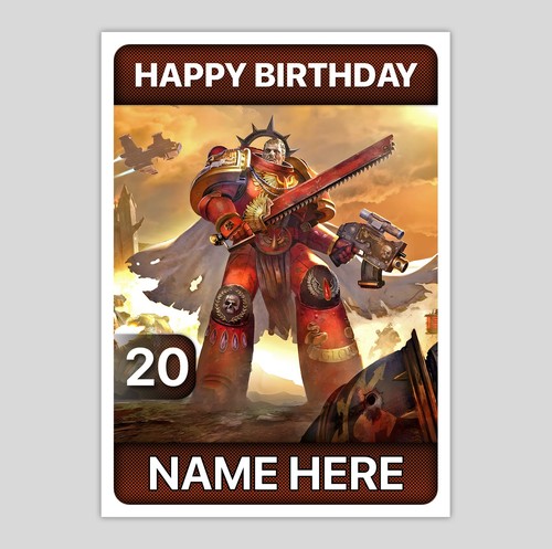 Warhammer 40k personalised - warhammer,