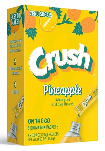Crush pineapple singles - crush,