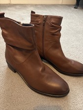 Brand New Dune Zip Up Leather