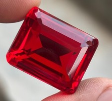 Natural 105 Ct Blood Red Ruby Emerald Certified Loose Gemstone BIG SIZE