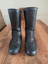Lewis Leathers ,Black Motorcycle  Boots, Waterproof , Size 5 
