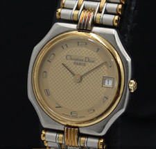 CHRISTIAN DIOR Paris 4814.01 Ladies Quartz Watch Stainless Steel Strap