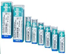 Heller HSS R Twist drill bit set 10pc 1mm 1.2, 2, 2.5, 3, 3.2, 3.5, 4, 5, 6, 7mm