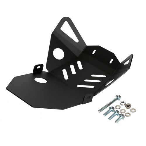 Black under guard front skid - under,