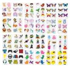 48 TEMPORARY TATTOOS Kids Childrens Girls Boys Novelty Party Loot Bag Fillers 