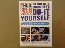 DJ QBERT'S COMPLETE DO-IT YOURSELF - VOL. 1 SCRATCHING DVD - RARE - VERY GOOD