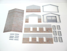 Diy hangar barn diorama - diy, model