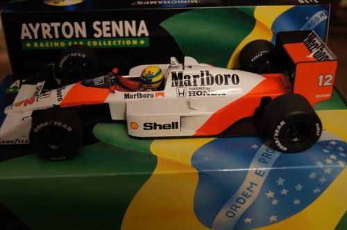 Ayrton senna minichamps mp4 - minichamps, mp4/4