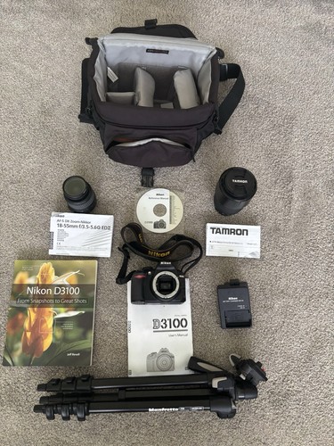 Nikon d3100 dslr bundle - nikon,