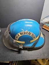 Vintage Paramedic Helmet Cairns & Bros Polycarb-4 Clear Faceshield