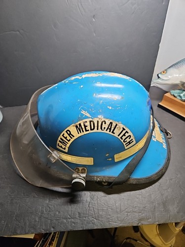 Vintage paramedic helmet - vintage,