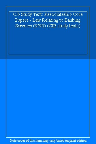 Cib study text associateship - study, text:
