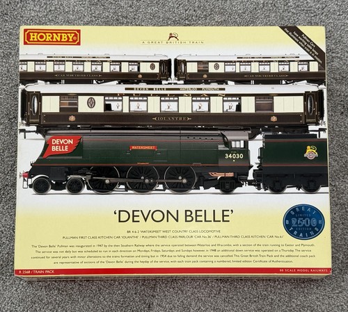Hornby r2568 devon belle train - hornby,
