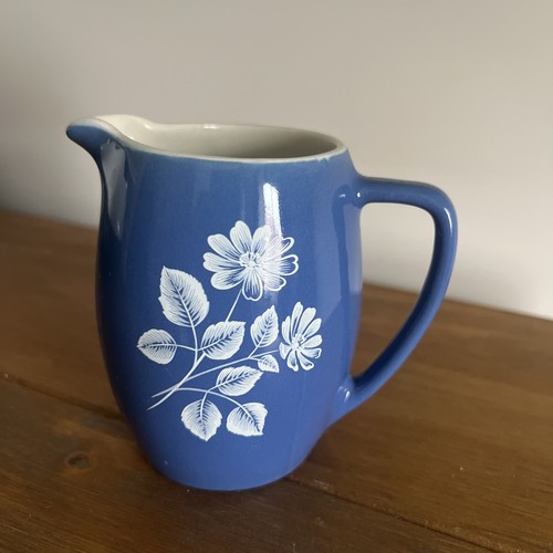 Vintage new devon pottery blue - vintage,