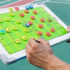 Portable Magnetic Football Board - Foldable Tactics Planner for Coaches UK