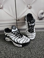Nike Air Plus Tn White/Black, Men Trainers, UK10, Trainers Sneakers
