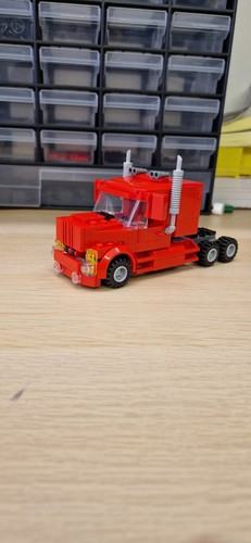 Lego city peterbilt truck with