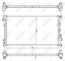 NRF Radiator for Ford Transit